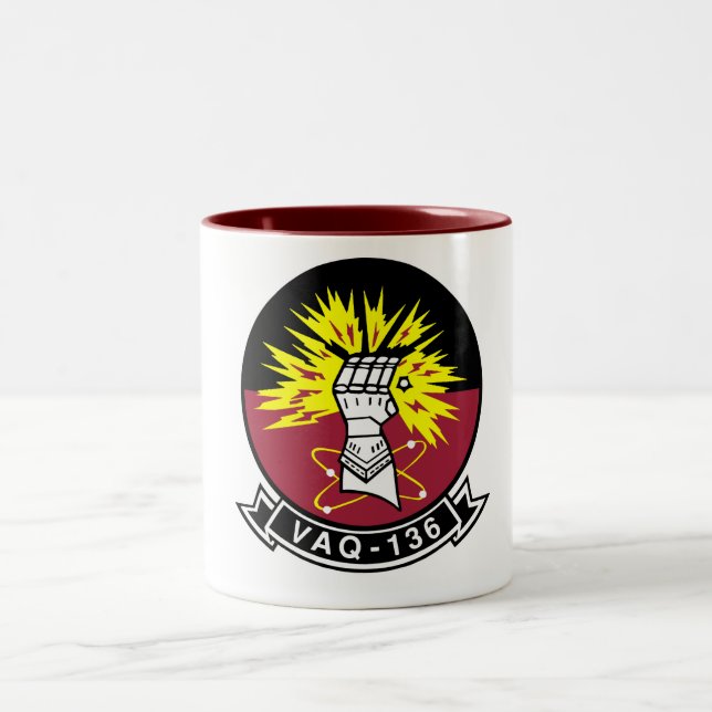 Caneca De Café Em Dois Tons Luvas VAQ-136 (Centro)