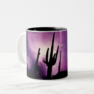 CANECA DE CAFÉ EM DOIS TONS LUZES DE DESERTO