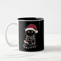 Luzes de Natal para Amante de Gatos Divertidos
