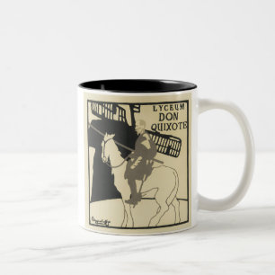Caneca De Café Em Dois Tons Lyceum Don Quixote, Os Beggarstaffs