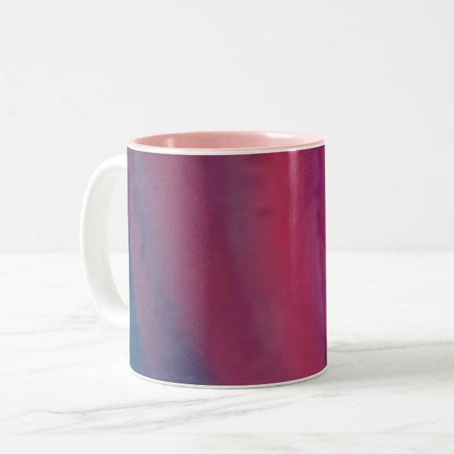 Caneca De Café Em Dois Tons M pink (Frente Esquerda)
