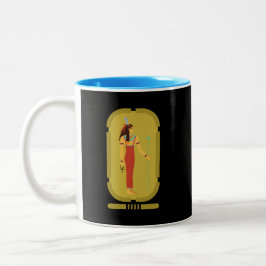Caneca De Café Em Dois Tons Maat On Dourada Cartouche