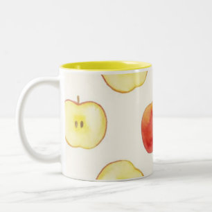 Caneca De Café Em Dois Tons Maçã