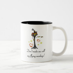 Caneca De Café Em Dois Tons Macacos do vôo