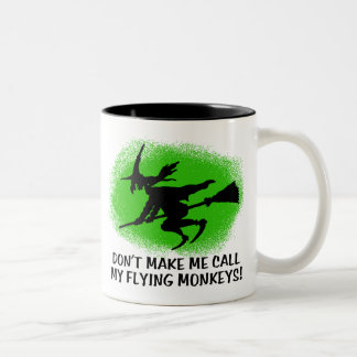 Caneca De Café Em Dois Tons Macacos Voadores