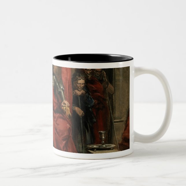 Caneca De Café Em Dois Tons Macbeth que instrui os assassinos (Direita)