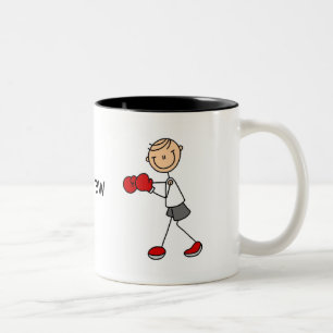 Caneca De Café Em Dois Tons Macho Personalizado Figura in a box Mug