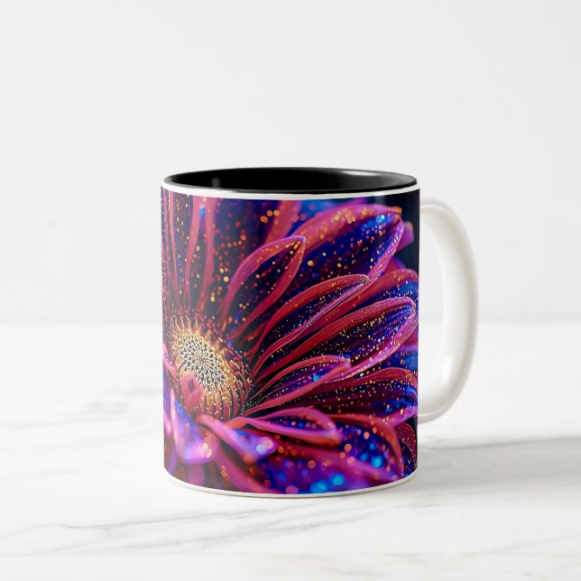 Caneca De Café Em Dois Tons Macro Reverie Dream (Frente Esquerda)