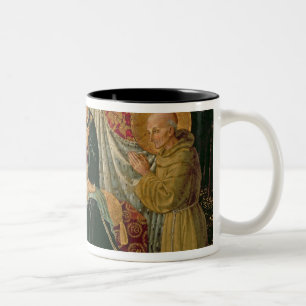 Caneca De Café Em Dois Tons Madonna e criança 2