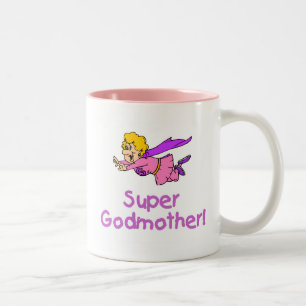 Caneca De Café Em Dois Tons Madrinha super (Ppl)