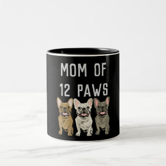 Caneca De Café Em Dois Tons Mãe de 12 patas