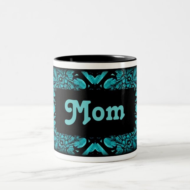 Caneca De Café Em Dois Tons Mãe de chá preto (Centro)