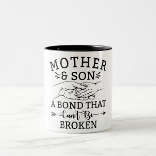 Caneca De Café Em Dois Tons Mãe E Filho Inspiradores