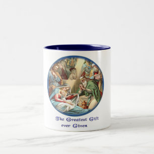 Caneca De Café Em Dois Tons Mãe Mary