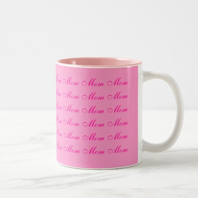Caneca De Café Em Dois Tons Mãe Mug (Direita)