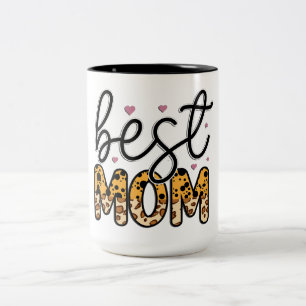 Caneca De Café Em Dois Tons Mãe Querida