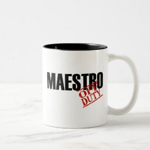 CANECA DE CAFÉ EM DOIS TONS MAESTROS FORA DE SERVIÇO