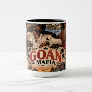 Caneca De Café Em Dois Tons Máfia de Goa – Orgulho de Goa