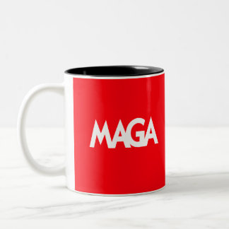Caneca De Café Em Dois Tons MAGA Mug 02