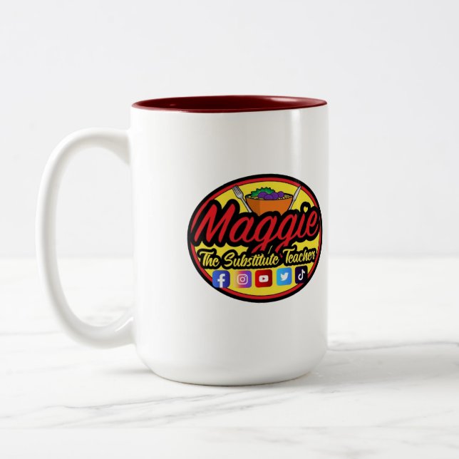 Caneca De Café Em Dois Tons Maggie Mug (Esquerda)