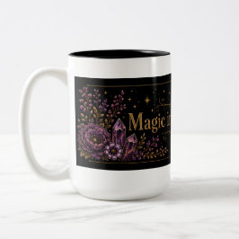 Caneca De Café Em Dois Tons Magia no Cotidiano
