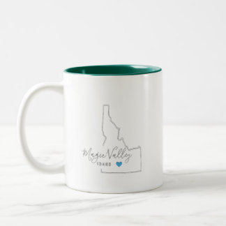 Caneca De Café Em Dois Tons Magic Valley Idaho Coffee Mug