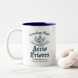 Caneca De Café Em Dois Tons Mágica dos Meus Antepassados