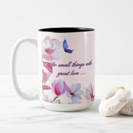 Caneca De Café Em Dois Tons Magnolia Excelente Love