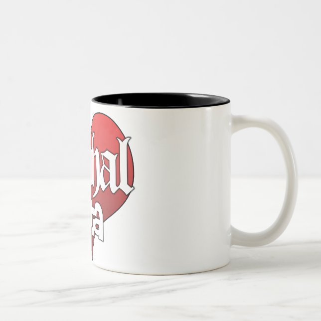 Caneca De Café Em Dois Tons Mahal Kita (Direita)