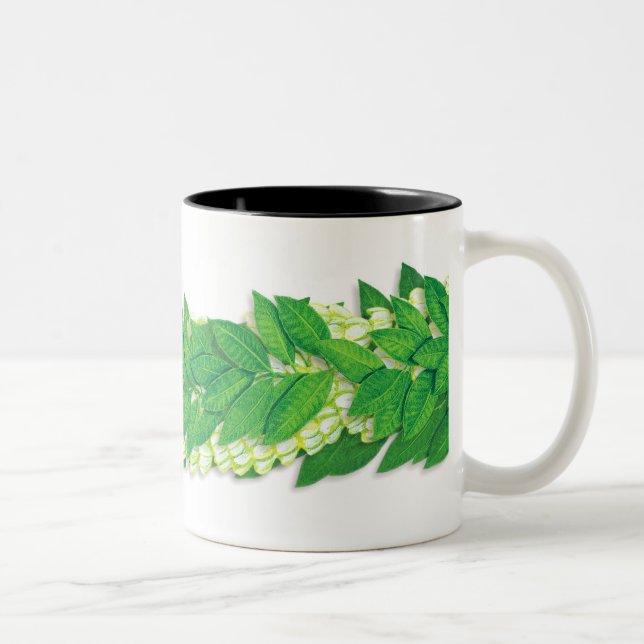 Caneca De Café Em Dois Tons Maile Lei (Direita)