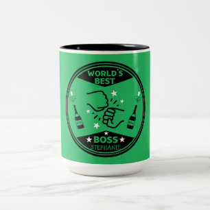 Caneca De Café Em Dois Tons Maior Chefe do Mundo