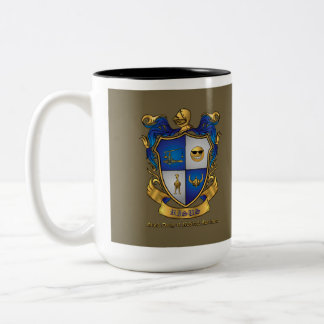 Caneca De Café Em Dois Tons Maior, mais ousado, AVÓ