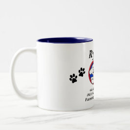 Caneca De Café Em Dois Tons Mais Mug personalizado de café corporativo: