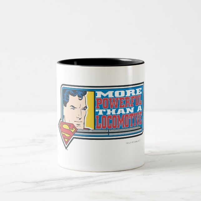 Caneca De Café Em Dois Tons Mais poderoso (Centro)