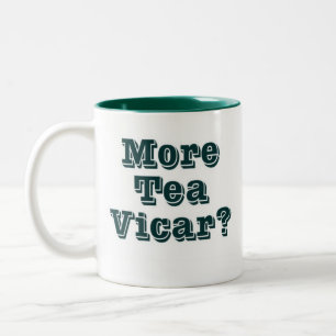 Caneca De Café Em Dois Tons Mais vigário do chá