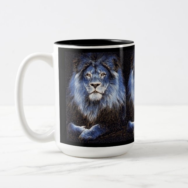 Caneca De Café Em Dois Tons Majexpressa Lions (Esquerda)