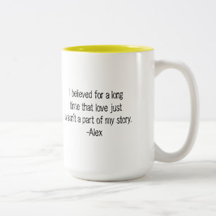 Caneca De Café Em Dois Tons Maldição fatal