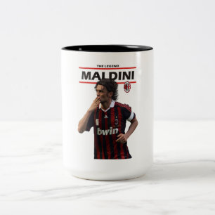 Caneca De Café Em Dois Tons Maldini ac milan