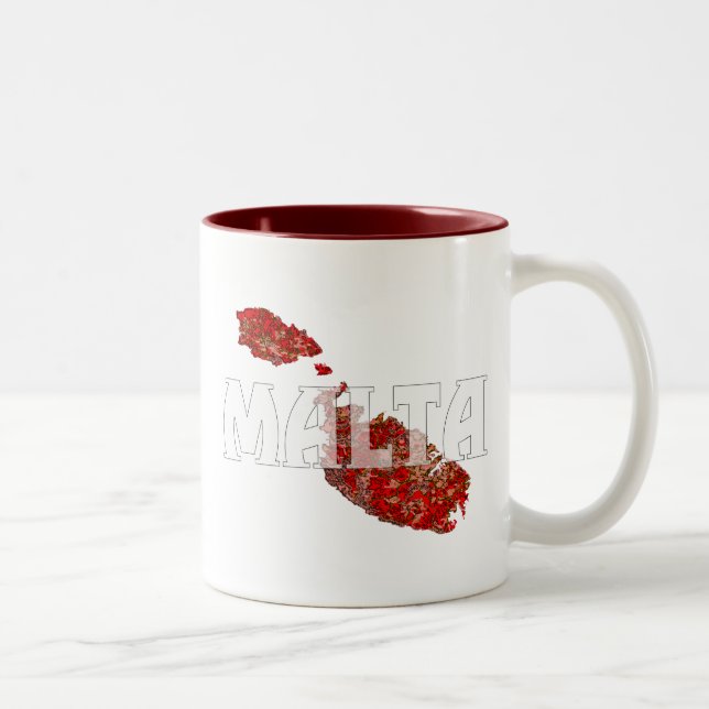 Caneca De Café Em Dois Tons Malta (Direita)
