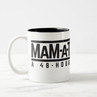 Caneca De Café Em Dois Tons MaM-a-Thon Mug