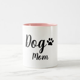 CANECA DE CAFÉ EM DOIS TONS MAMÃ CHIQUE DO CÃO DE MUG_