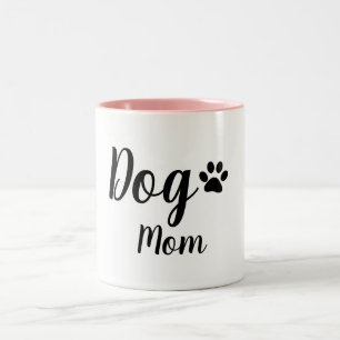 CANECA DE CAFÉ EM DOIS TONS MAMÃ CHIQUE DO CÃO DE MUG_