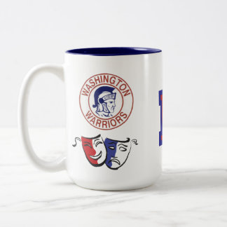 Caneca De Café Em Dois Tons Mama do drama de WW