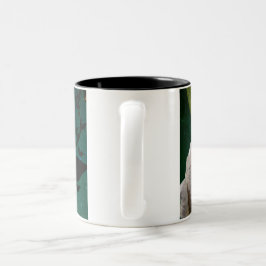 Caneca De Café Em Dois Tons Mamãe, Bat & Moon Halloween