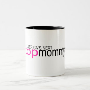 Caneca De Café Em Dois Tons Mamães superiores seguintes de Americas