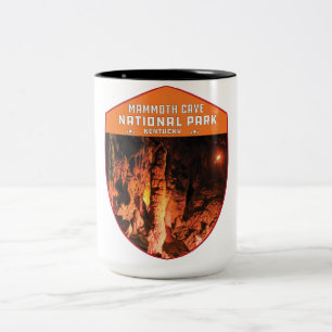 Caneca De Café Em Dois Tons Mammoth Cave National Park Kentucky