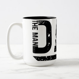 Caneca De Café Em Dois Tons Man Myend Pai Coffee Mug