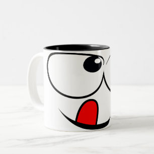 Caneca De Café Em Dois Tons Manga emj deliciosa