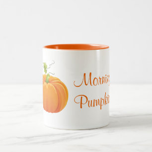 Caneca De Café Em Dois Tons Manhã Pumpkin Mug