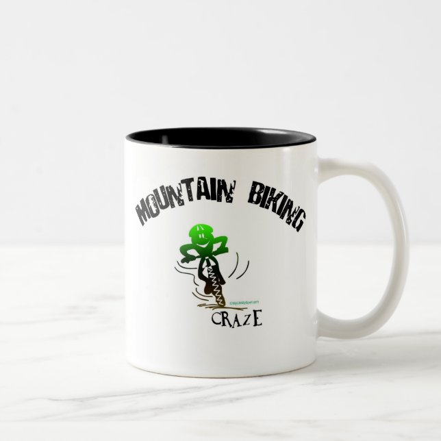 CANECA DE CAFÉ EM DOIS TONS MANIA BIKING DA MONTANHA (Direita)